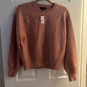 NWT! Ann Taylor Pink Sweatshirt, never worn